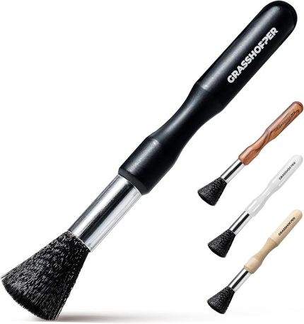 Barista Fırça – Vegan Temizleme Fırçası Kahve Fırçası (Modern Siyah Tasarım) Süzgeç Makinesi, Kahve Makinesi, Espresso Makinesi, Kahve Öğütücü | Mutfak Fırçası Barista Aksesuarı