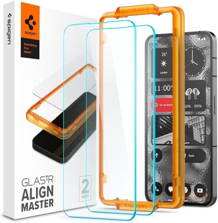 Nothing Phone 2 ile Uyumlu Cam Ekran Koruyucu Kolay Kurulum GLAS.tR AlignMaster (2 Adet) - AGL06981