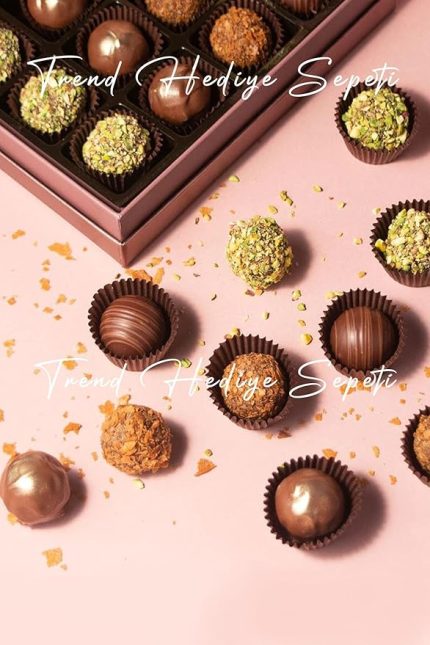 200 Adet Küçük Boy Kahverengi Truff Çikolata Kağıdı, Muffin Kek Kalıbı, Lokum Kağıdı 35x20 Mm Doğum Günü Parti Dekorasyonu için