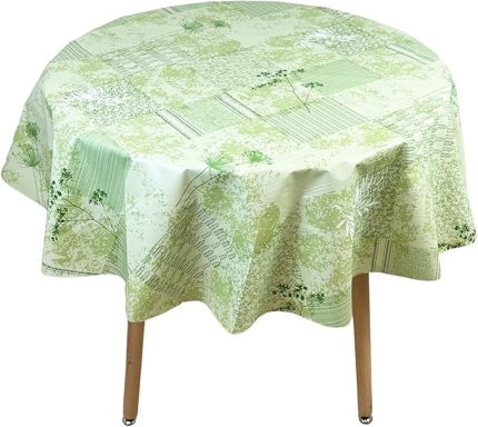 Elyaflı Masa Örtüsü 140 cm Yuvarlak