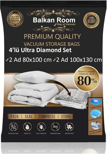 Hurcu 4’lü Ultra Diamond Set Vakumlu Hurç Vakumlu Poşet (3)