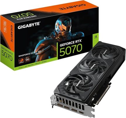 VGA Geforce Rtx™ 5070 Wındforce Oc Sff 12 Gb, 192 Bit, Gddr7, HDMI Ekran Kartı