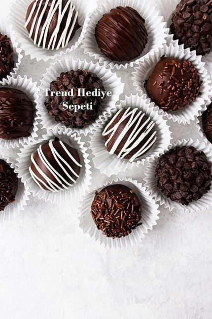 Hediye Sepeti Takribi 200 Adet Küçük Boy Beyaz Truff Çikolata Kağıdı, Muffin Kek Kalıbı, Lokum Kağıdı 35x20 Mm Doğum Günü Parti Dekorasyonu için