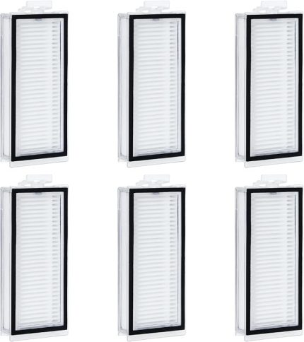 Hepa filtre için Roborock Q7 Max/ Q7 Max+/ Q7/ Q7+/ Q8 Max/ Q8 Max+/ Q5 Pro/ Q5 Pro+/ T8 robot elektrikli süpürge yedek parça, filtre yıkanabilir ve tekrar kullanılabilir, daha güçlü emiş