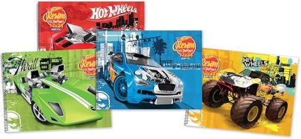 50935 Resim Defteri 25X35 Hot Wheels Spiralli 15 Yaprak 5437
