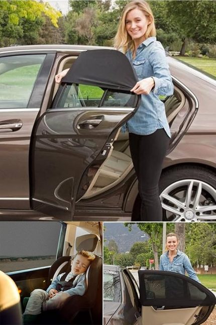 Araba Araç Oto Yan Cam Güneşlik Örtü Perde Kılıf Güneşliği Araba Anne Bebek Emzirme Perdesİ 1 adet