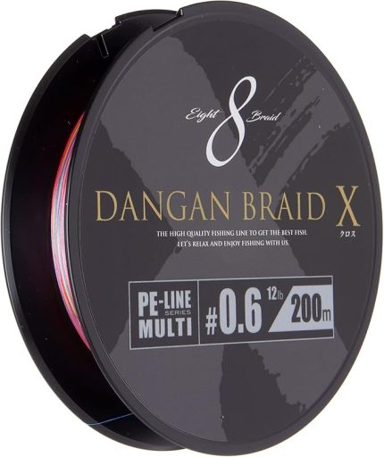 Craft Dangan X Braid İp DBX8 PE 0.6/0.06mm/12Lb/5.44kg/200 metre Multi