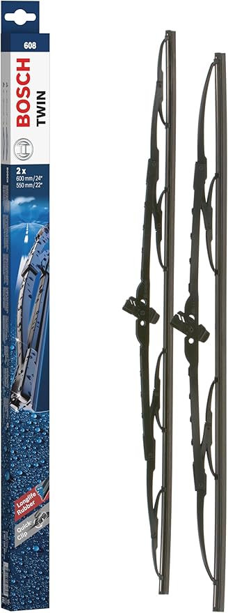 Twin Silecek Seti Bmw X5 E53 (2000-2006), Toyota Land Cruiser 100 (1998-2007), Land Cruiser 200 (2007-2012) [600/550 mm] 608 3397118307