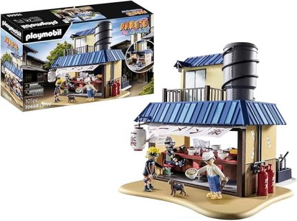 70668 Restaurant Ramen Ichiraku – Naruto – Heroes Issu de la serie d'anime – için efsanevi sahneler veya Inventer de Nouvelles Hikayeleri – 5 yaşından itibaren