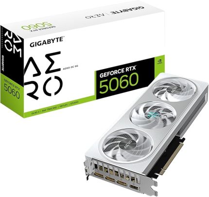 VGA NVIDIA 8GB GDDR7 RTX5060 AERO OC GV-N5060AERO OC-8GD