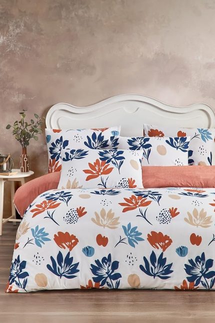 Esintisi Çarşafı Lastikli Çift Kişilik Nevresim Takımı