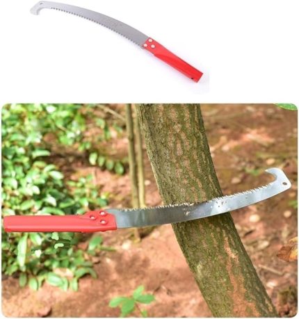 Yüksek Ağaç Dalı Budama Çalı Kesme El Testeresi Sırık Sap Takılabilir Tepe Testeresi (Sapsiz)