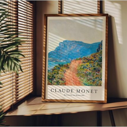 Tanıtım Monet Çerçevesiz Poster, Modern Dekoratif Çerçevesiz Poster, Tablo, Monet-1, 40 x 50