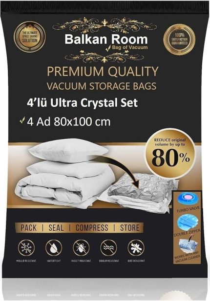 Hurcu 4’lü Ultra Crystal Set Vakumlu Hurç Vakumlu Poşet (4)
