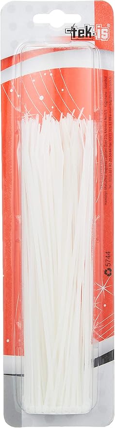 Kablo Bağı 200 X 2.5 mm 100 Adet Beyaz