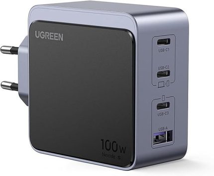 Nexode Air 100W 4-Port GaN Fast Charger EU Hızlı Şarj Adaptörü