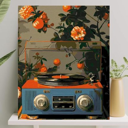 Boyama Tuval Seti Fırça Boya Dahil (Çıtalı) 40x50 CM - Pikap