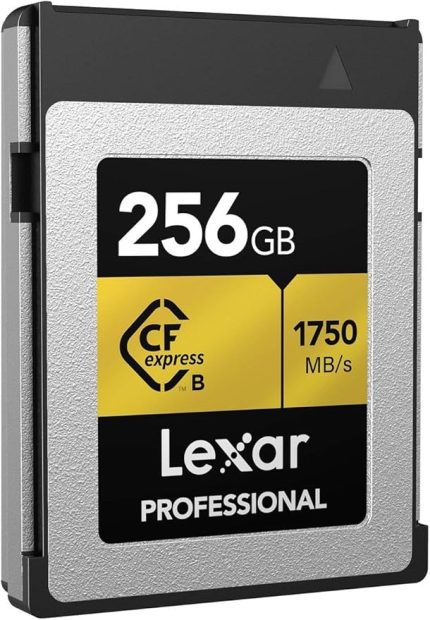 Professional CFexpress Type-B card, 256GB up to 1750MB/s read 1000MB/s write