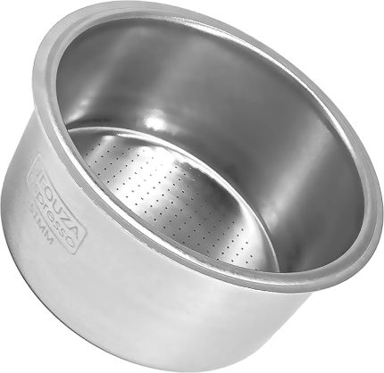 Delonghi EC680/EC685 Breville 250XL Kahve Espresso Makinesi için 51mm Portafilter Sepeti - Çift Bardak Basınçsız Gözenekli, Paslanmaz Çelik