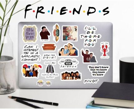 Major Selection Friends Seri 2 Sticker Seti, Çıkartma, Ajanda Bujo Scrapbook Kolaj Etiket Bullet Journal