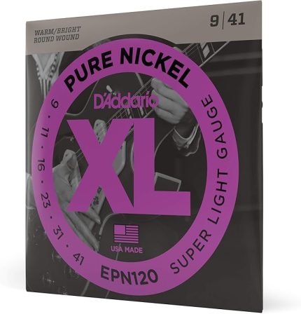 Epn120 Elektro Gitar Tel Seti, Xl, Pure Nickel, 9-41, Sup
