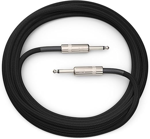 Planetwaves2 Pw-Bg-20Bk Gitar Kablo 6 Metre Braided Inst Cbl Bk - Görsel 3