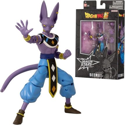 Beerus - 16 cm Dragon Ball Dragon Yıldızları Poz Verilebilir Figürleri