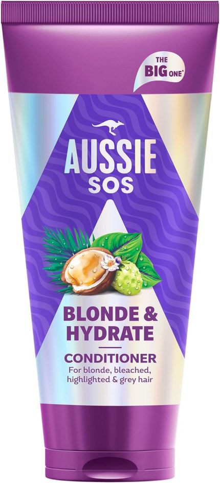 SOS Blonde & Hydrate Açık Renk Boyalı, Röfleli ve Gri Saçlar İçin Saç Kremi 350ml
