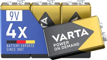 POWER ON DEMAND 9V Bli 4 Adet