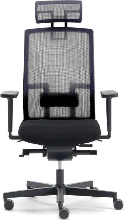 Me Too Siyah Başlıklı Çalışma Sandalyesi