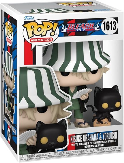 pop! animasyon: çamaşır suyu - kisuke urahara & yoruichi