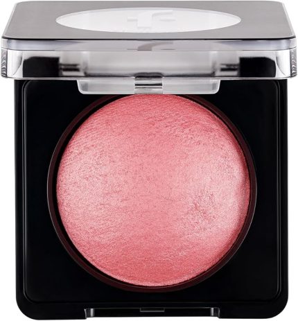 Baked Blush-On E Vitamini İçeren Yoğun Pigmentli Doğal Işıltılı Fırınlanmış Kompakt Allık No. 040 - Shimmer Pink - 8682536051415