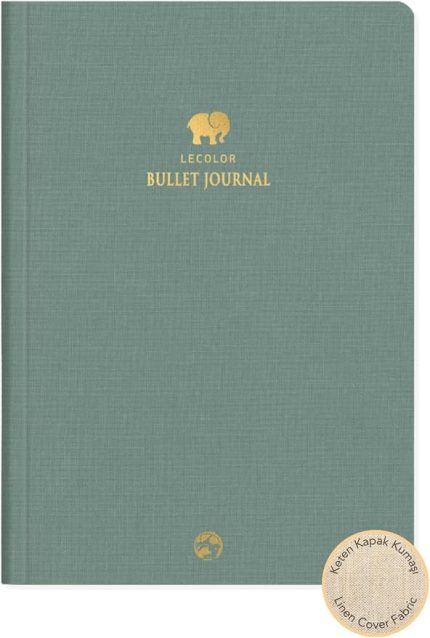 Color 17X24 Keten Noktalı Bullet Journal Defter Fil