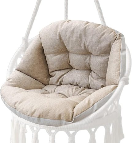 Koltuk Kanepesi - Hamak Sandalye Yastıkları | Swing Sandalye Yastıkları Değiştirme | Asılı Sepet Koltuğu Yastık, Kapalı Yapışan Hlı Su Geçirmez Açık Nefes Alabilen Kapalı Yapışan Pamuk Dolgulu