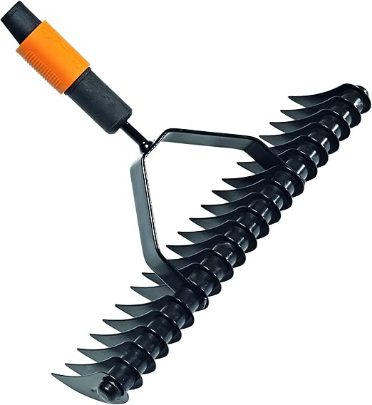 Aerator Tırmığı, Uzunluk: 37 cm, Siyah/Turuncu, 1000655 - Görsel 2