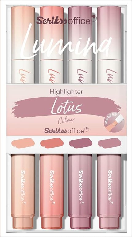 Lumina Fosforlu Kalem Lotus, 4'lü Set, Lotus