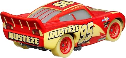 Karanlıkta Parlayan Yarışçılar Tekli Karakter Araçlar HPG76 - Hpg77 Lightning Mcqueen - Görsel 3