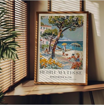 Tanıtım Matisse Çerçevesiz Poster, Modern Dekoratif Çerçevesiz Poster, Tablo, Matisse-22, 40 x 50