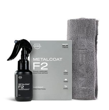 Metalcoat F2 Araç Sprey Nano Seramik Kaplama Ve Boya Koruma-50 Ml-1 Yıl Etkili-Hızlı Ve Kolay Uygulama, Oto Detaling, Araba Seramik Cila, Boya Parlatma, Hidrofobik Nano Koruma