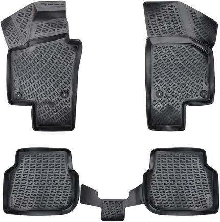 Volkswagen Jetta 2011-2018 Uyumlu 3D Havuzlu Paspas