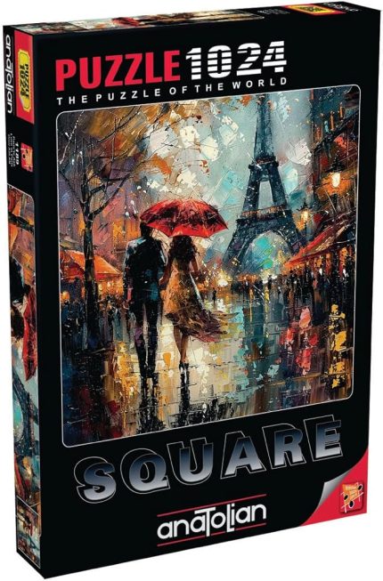 Puzzle - Pariste Aşk / 1000 Parça Puzzle, #1189