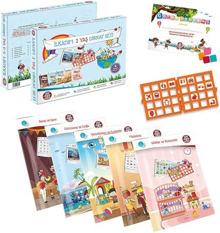 ÇOCUK AKADEMİ 2 YAŞ DİKKAT SETİ