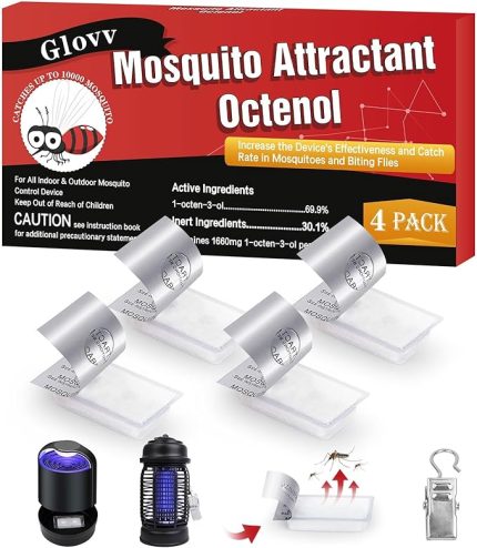 Lures Octenol Sivrisinek Kartuşu, Sivrisinek Cazibesi, Yem Yemi, Sivrisinek Yemi Octenol Yemi, Böcek Zapper ve Sinek Tuzakları için, Tüm Uçan Sivrisinek Böcek Tuzağı ile Uyumlu