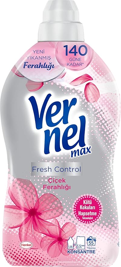 Max Konsantre Çamaşır Yumuşatıcısı 1320 ml 55 Yıkama Çiçek Ferahlığı
