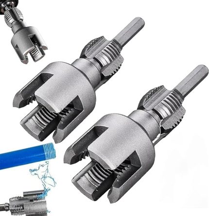 Adet Entegre İç ve Dış Boru Diş Açma Aleti, Boru Diş Açma Aleti, 1/2" (DN15) 3/4" (DN20) Boru Boyutları Yeniden Diş Açma Aleti