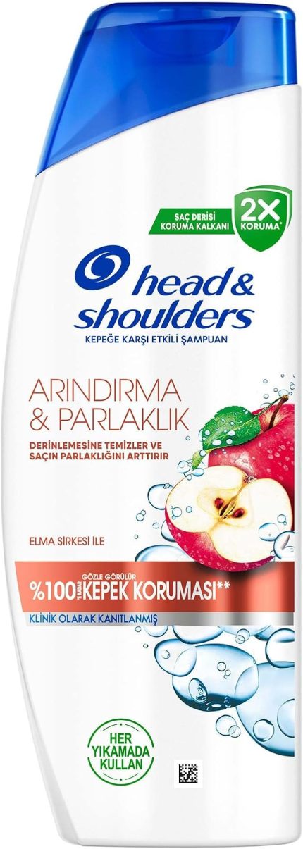 & Shoulders Arındırma ve Parlaklık Kepeğe Karşı Etkili Şampuan 330ml