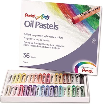 Yağlı Pastel Boya, Standart Kutu, 36 Renkli