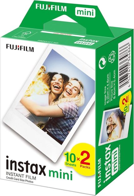 Fuji Mini 7-8-9-11-12-25-70-90 için 20'li Fotoğraf filmi
