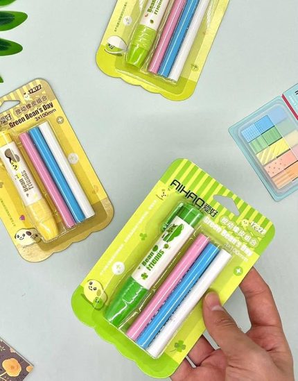 Kalem Görünümlü Basmalı Silgi Seti