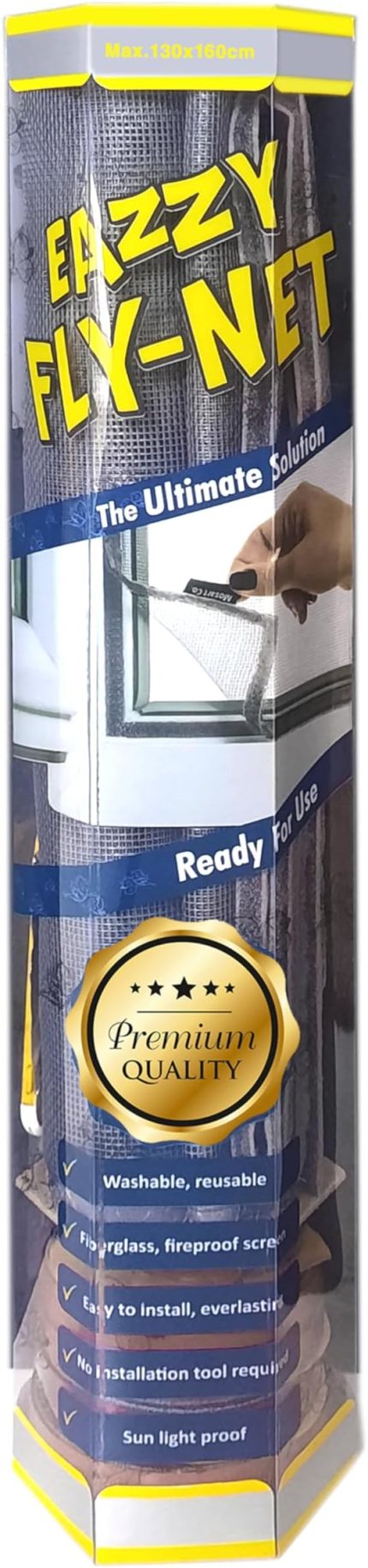 Fly-Net Pencere Sinekliği | 130x160cm